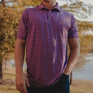 SOUTHERN MARSH PICK SIX PERFORMANCE POLO (XLG)